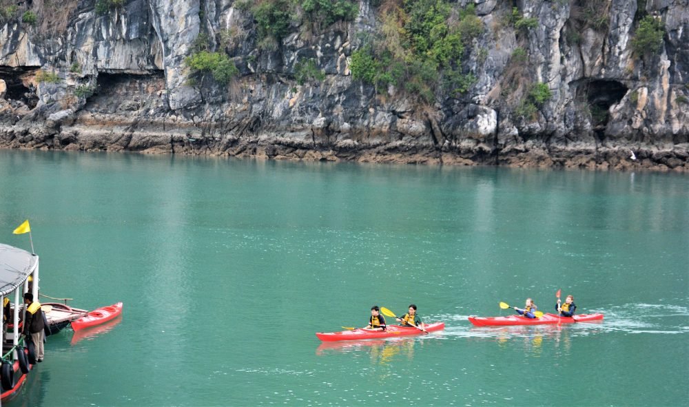 The Dragon Legend Cruise Activities Kayaking