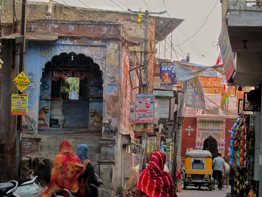 Middle Of The Blue City Of Jodhpur. 2jpeg