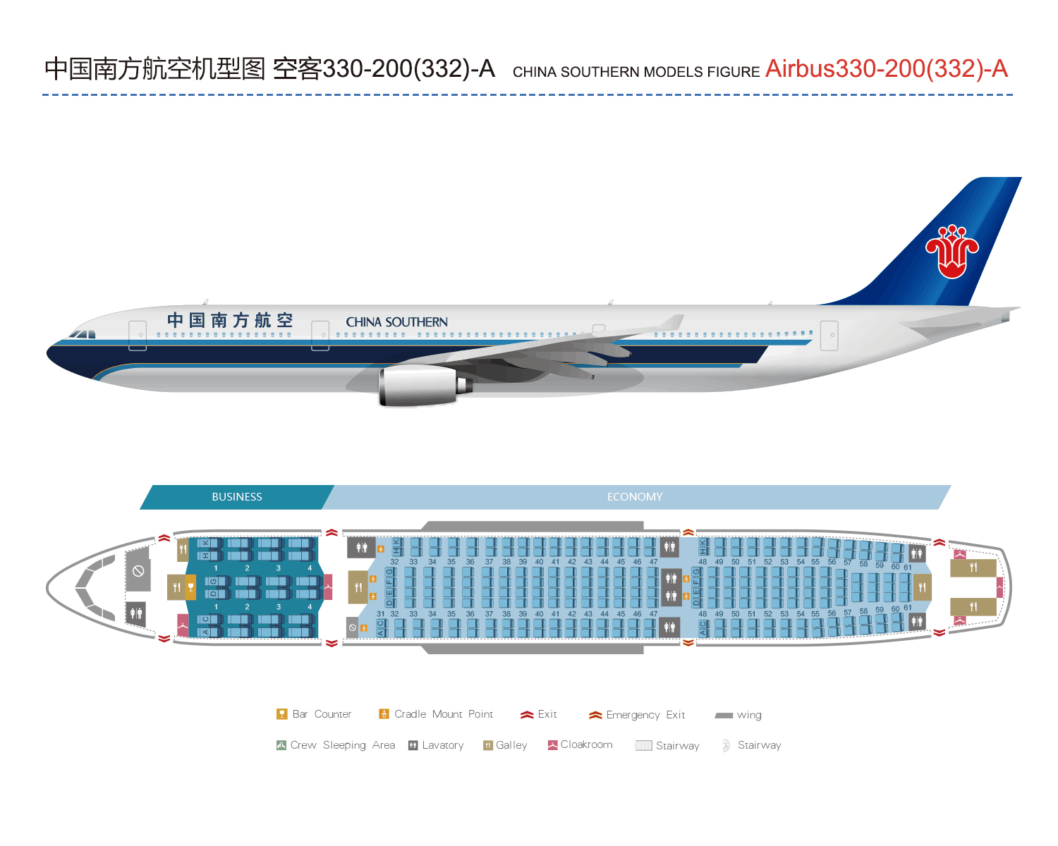 Airbus a330 300 схема салона лучшие места аэрофлот