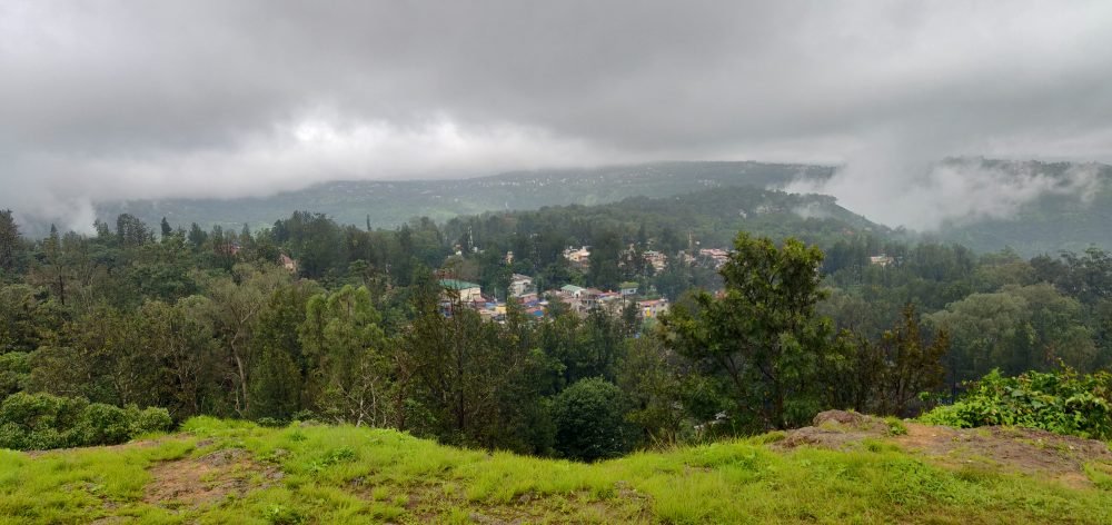 Panoramic View Of Panchgani From Tableland