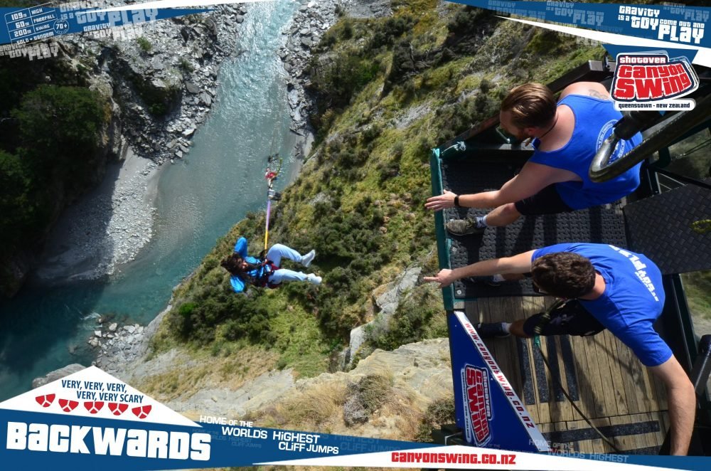 Worlds Highest Cliff Jump New Zealand NZ